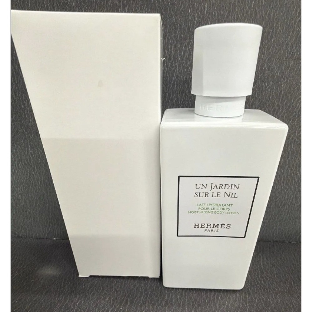 Hermès Un Jardin sur le Nil MOISTURIZING BODY LOTION  SOLD OUT Hermes Box 200 ml